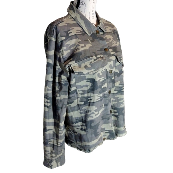 Sanctuary Camo Trucker Jacket - Picture 1 of 7
